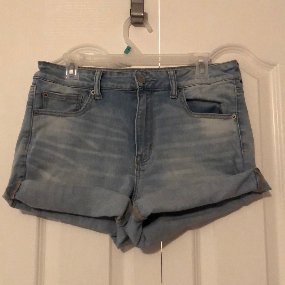 Ne(x)t Level Stretch High waisted Denim Shorts